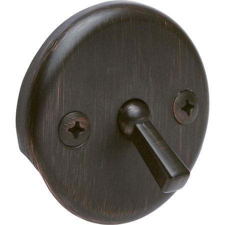 All-Source Two-Hole Oil-Rubbed Bronze Bath Drain Face Plate W-5233